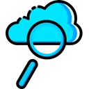 Free Cloud Server Data Icon