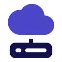 Free Cloud Server  Icon