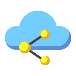 Free Cloud Share  Icon