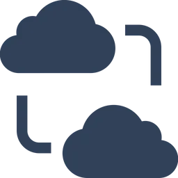 Free Cloud Sharing  Icon