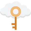 Free Cloud Sicherheit Cloud Computing Netzwerksicherheit Symbol