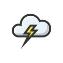 Free Cloud Storm  Icon