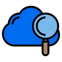 Free Cloud Daten Arbeit Icon