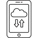 Free Cloud-Telefon  Symbol