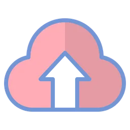 Free Cloud-Upload  Symbol