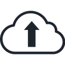 Free Cloud Cloud Arrow Cloud Computing Icône