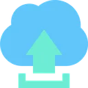 Free Cloud upload  Icon