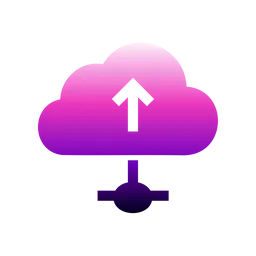 Free Cloud Upload  Icon