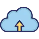 Free Cloud Computing Cloud Ubertragung Cloud Upload Icon