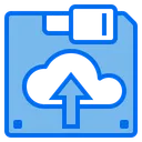 Free Cloud Upload  Icon