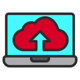 Free Cloud Uploading  Icon