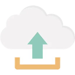 Free Cloud Uploading  Icon