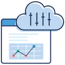Free Cloud Computing Cloud Data Cloud Website Icon