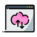 Free Cloud Storage Data Icon