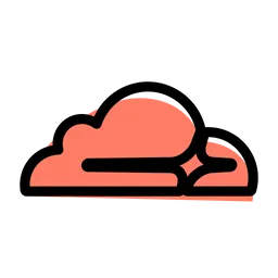 Free Cloudflare Logo Icon