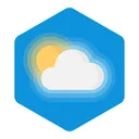 Free Cloudy Sunny Atmosphere Icon