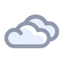 Free Cloudy Weather Forecast Icon