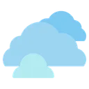 Free Cloudy Cloud Rain Icon