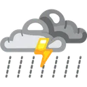 Free Cloudy Cloud Rain Storm Cloudy Cloud Icon