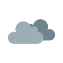 Free Cloudy Cloud Snow Icon