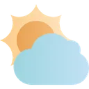 Free Spring Season Cloudy Icon