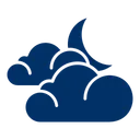 Free Moon Night Cloud Icon