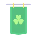 Free Clover Banner  Icon