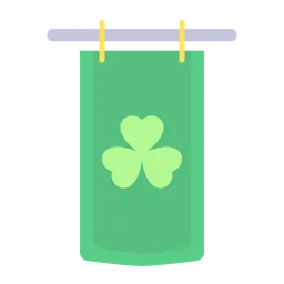 Free Clover Banner  Icon