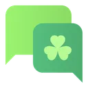 Free Clover Chat  Icon