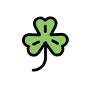 Free Clover Flover Lucky Icon