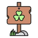 Free St Patricks Day Clover Irish Icon