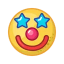 Free Clown Party Fun Icon