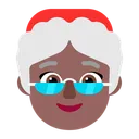 Free Claus Flat Medium Dark Icon