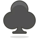 Free Club Poker Card Icon