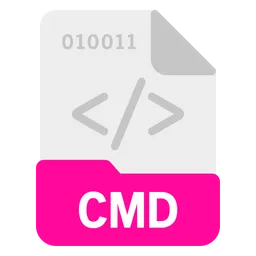 Free Cmd-Datei  Symbol