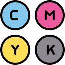 Free Cmyk Color Color Code Icon