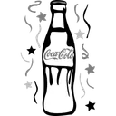 Free Coca Cola Botella Icono