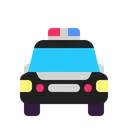 Free Policia Coche Piso Icono