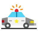 Free Policia Coche Vehiculo Icon