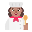 Free Cocinar Plano Medio Icono