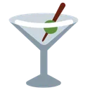 Free Cocktail Drink Glass Icon