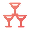 Free Cocktail glass  Icon