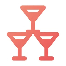 Free Cocktail glass  Icon