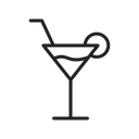 Free Cocktail Tourism Travel Icon