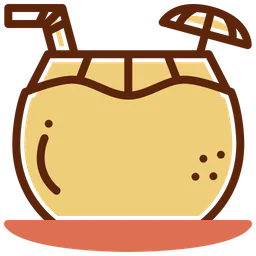 Free Coconut drink  Icon