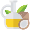 Free Coconut Oil Coconut Milk Essential Oil Icon