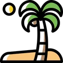 Free Coconut tree  Icon