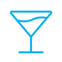 Free Coctel Vidrio Alcohol Icon