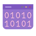 Free Code Binaire Binaire Code Icon