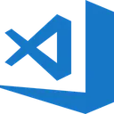 Free Code Visual Studio Logo Technologique Logo De Medias Sociaux Icon